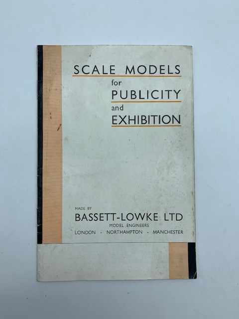 Scale Models for Publicity and Exhibition made by Bassett-Lowke Ltd model engineers